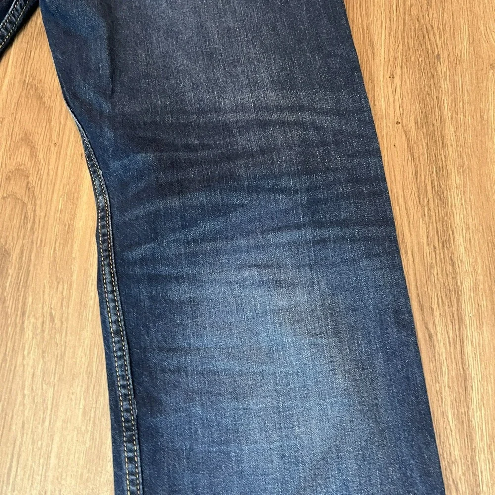Levi's 569 Loose Straight Jeans Dark Wash Skater Cowboy Y2K Measures 38x32